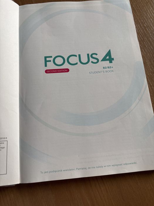 Focus 4 podrecznik do j. Angielskiego