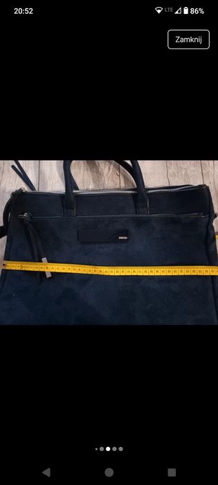 Granatowa torebka Parfois