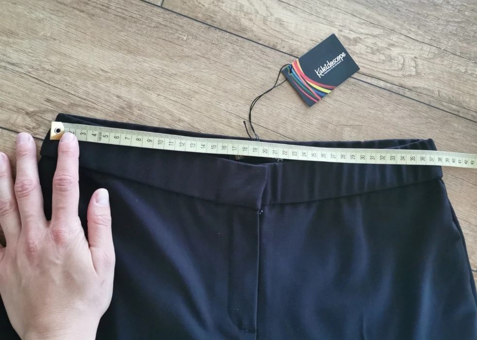 Spodnie czarne nowe 38 Kaleidoscope