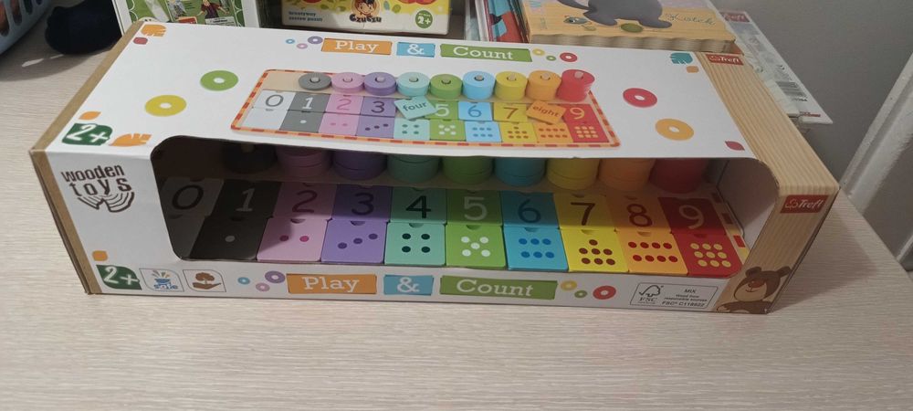 Zabawka drewniana Trefl Play & Count  Do liczenia