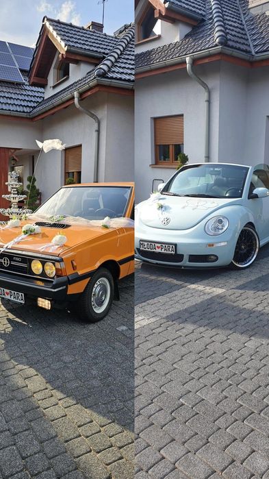 auto do slubu auto na wesele samochod Vw New beetel / garbus
