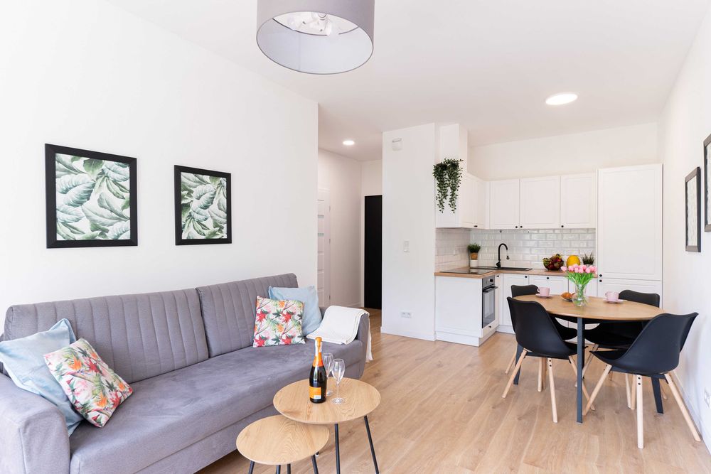 Do wynajęcia mieszkanie (2 pokoje, balkon, parking) - Widok 4