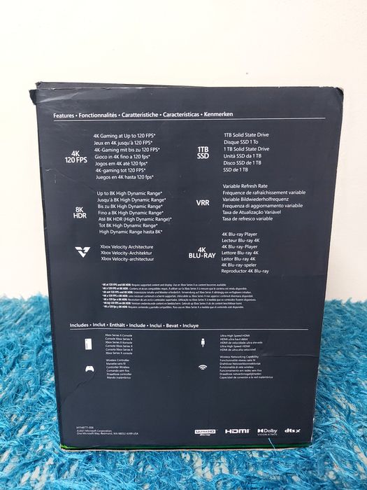 Xbox series x 1T + jogos+ volante