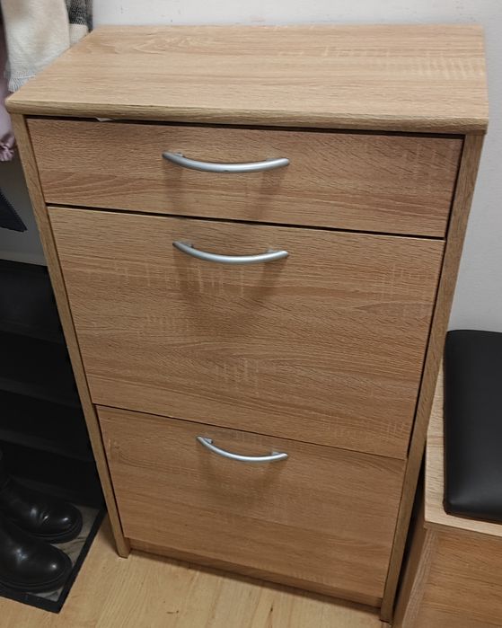 Szafka na buty obuwie 2D1S DĄB SONOMA z szuflada