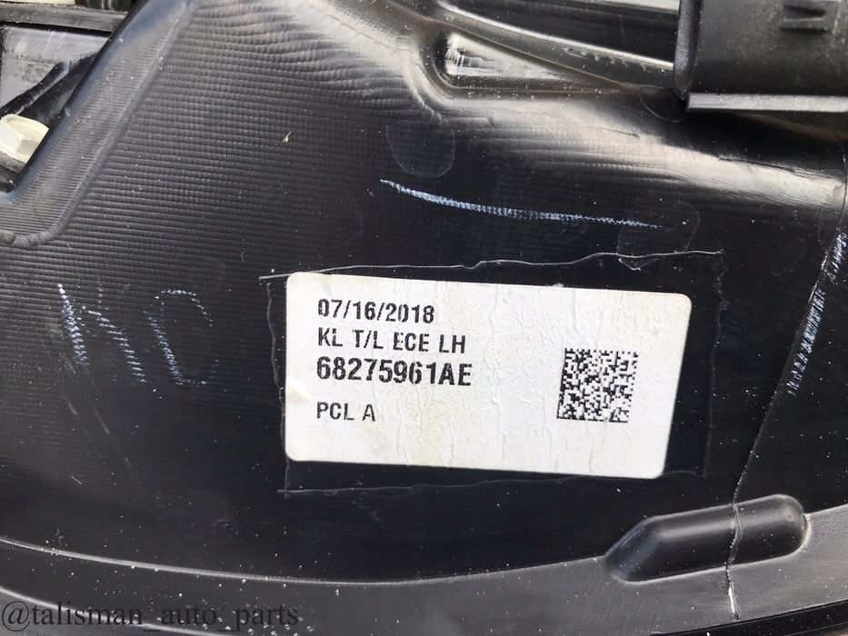 JEEP CHEROKEE KL фонарь ліхтар фра стоп оптика задня в наявності