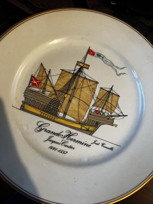 Vista Alegre 6 Pratos Coleção Navios Descobrimentos