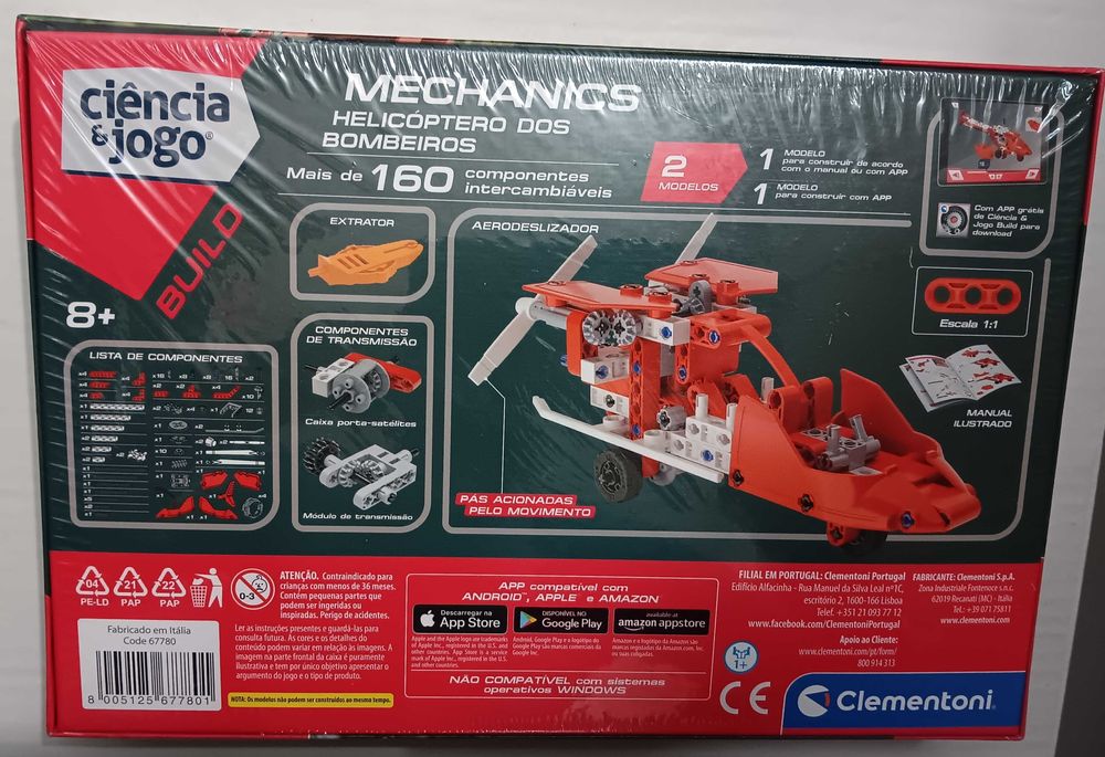 Helicóptero dos bombeiros- Ciência & Jogo