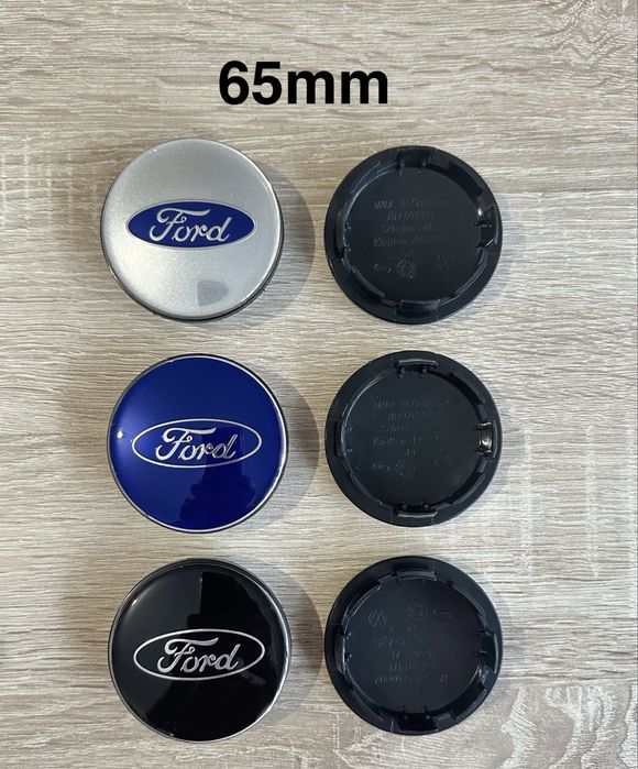 Conjunto 4 Centros Tampas Jantes Ford 54mm 56mm 60mm 63mm 65mm 68mm 75mm