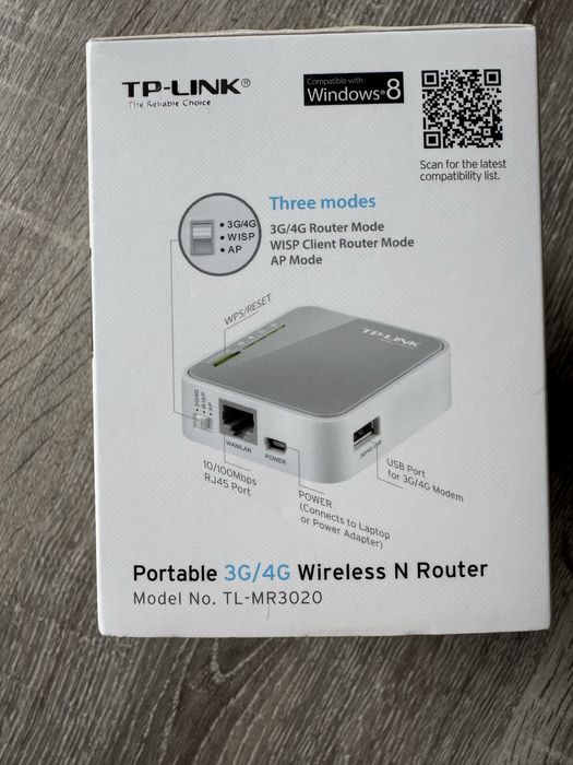 Router portatil TP-Link TL-MR3020