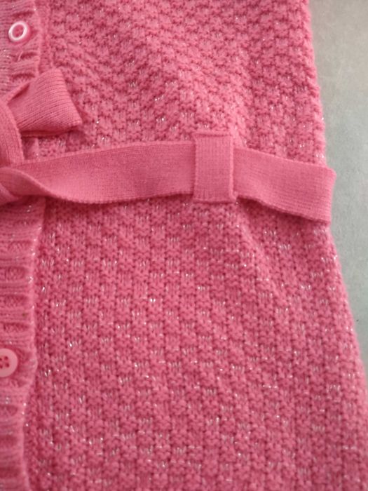 Sweter wiązany w pasie