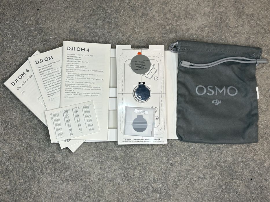 DJI Osmo OM 4 — Estabilizador de Smartphone 3 Eixos | Excelente Estado