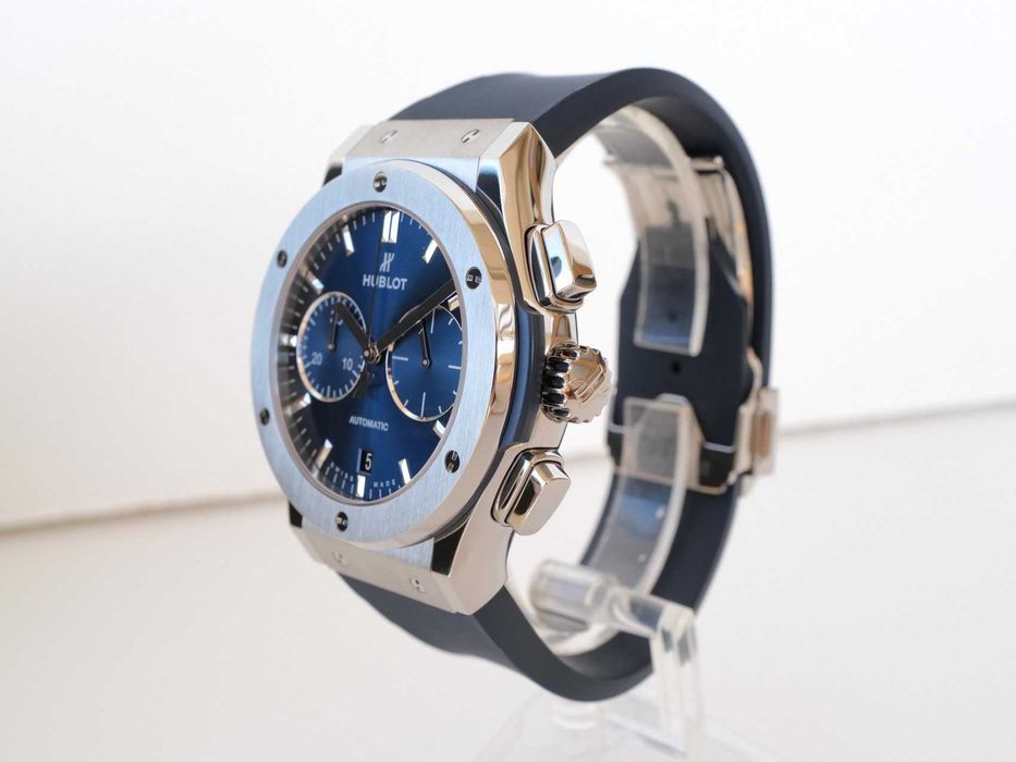 Classic Fusion Chronograph Titanium Blue 45mm