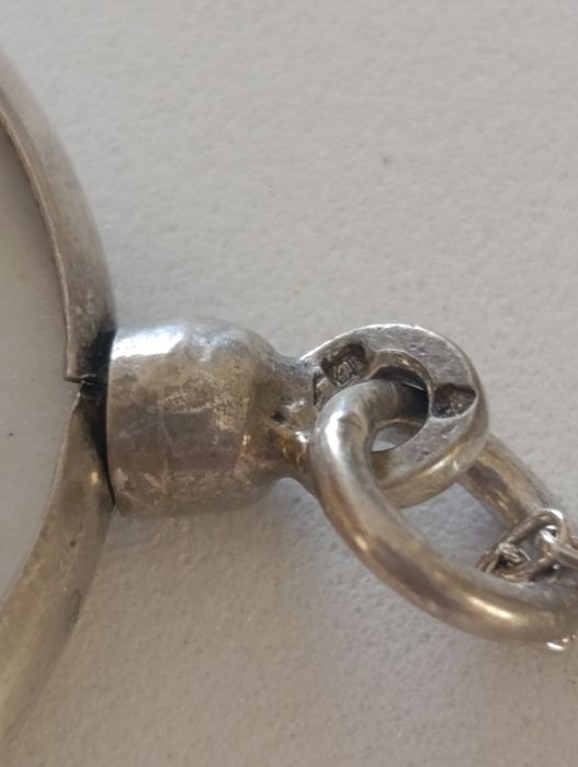 Colar trancelim em prata