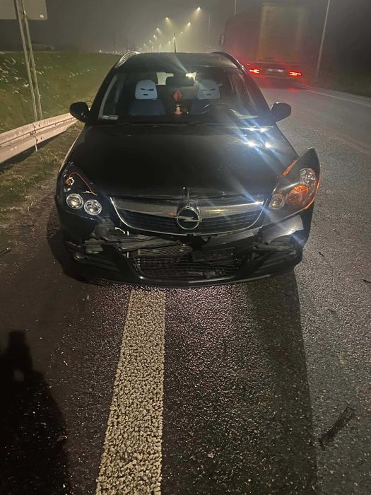 samochód po wypadku