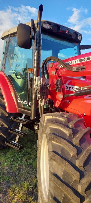 Massey Ferguson, deere, tur, ładowacz czołowy, ładowarka, zamiana