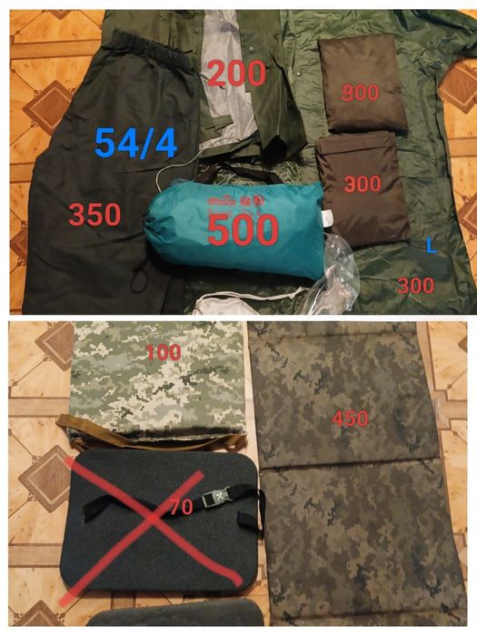 Амуніція та тактичне спорядження