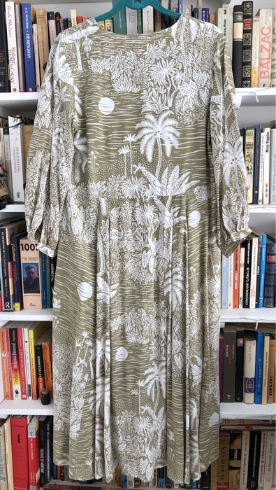 Vestido com pregas, 42