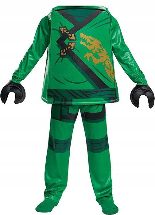 Kostium LEGO r. 128 zielony