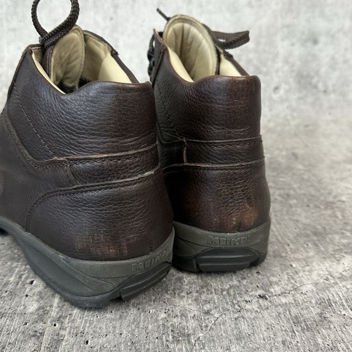 Чоловічі Шкіряні Черевики Кросівки Meindl Gore-Tex