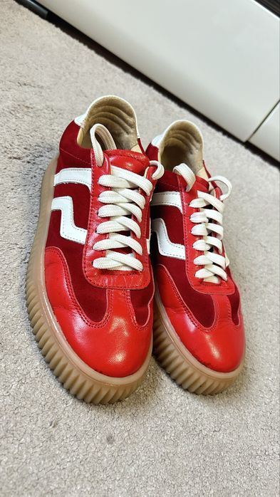 Adidasy buty ze skóry naturalnej 36.5