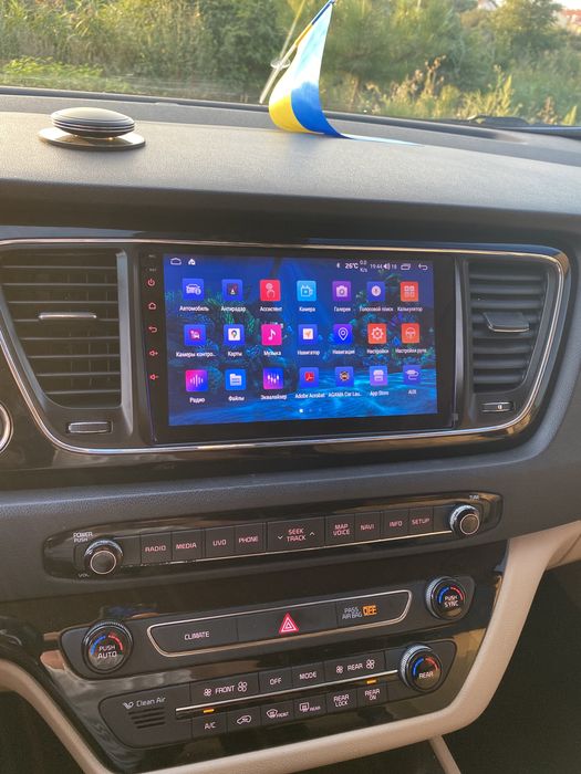 Андроїд седона android kia sedona магнитола