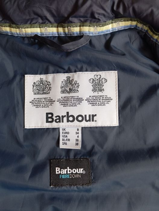 Barbour Damska kamizelka puchowa jak nowa
