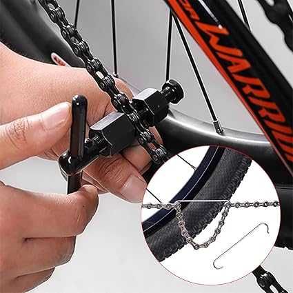 ferramenta de reparação de corrente de bicicleta