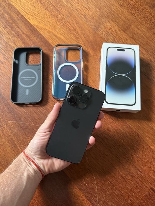 Iphone 14 pro space black  neverlock  з фізичною сім