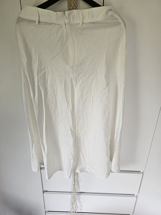 Lniana spódnica Zara rozm L