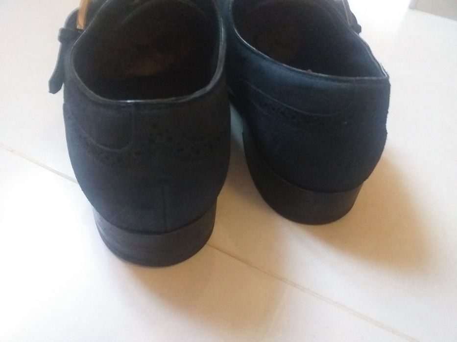 Brioni , чоловічі замшеві туфлі, класичні. Розмір 44