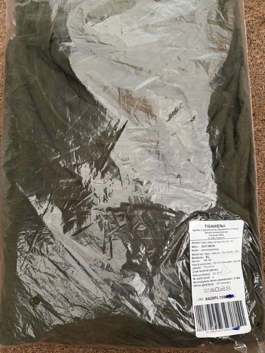 XL Nowa wojskowa bielizna długa
