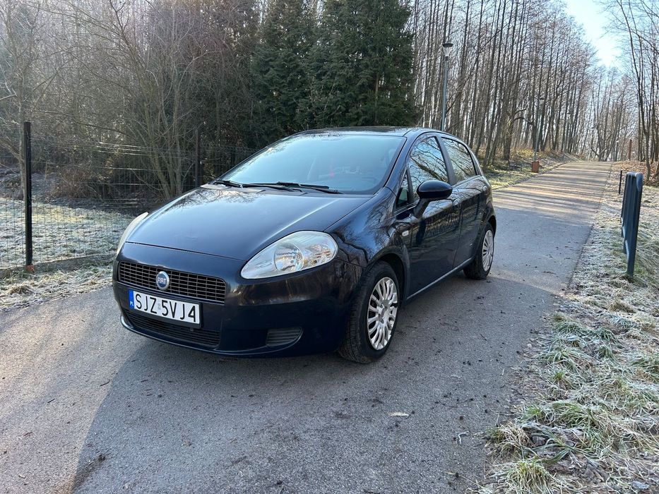 Fiat Grande Punto Piękny Fiat Grande Punto 1.2 Super_Stan_Bez_Rdzy_Klima_Długie^Opłaty!