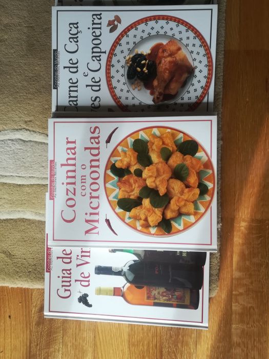 Coleção Livros culinária completamente NOVOS