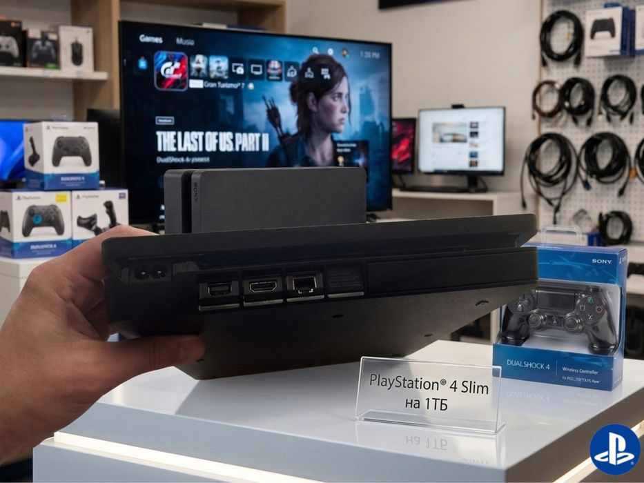 PS4 Slim памʼять 1ТБ. Установлена сама Топ підписка Premium Deluxe на 12 місяців