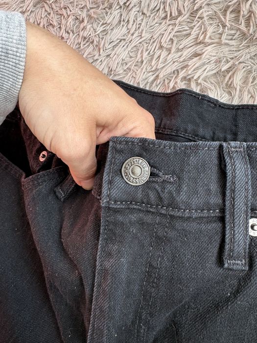 Czarne jeansy Levi's 511 Slim Fit / W32 L32