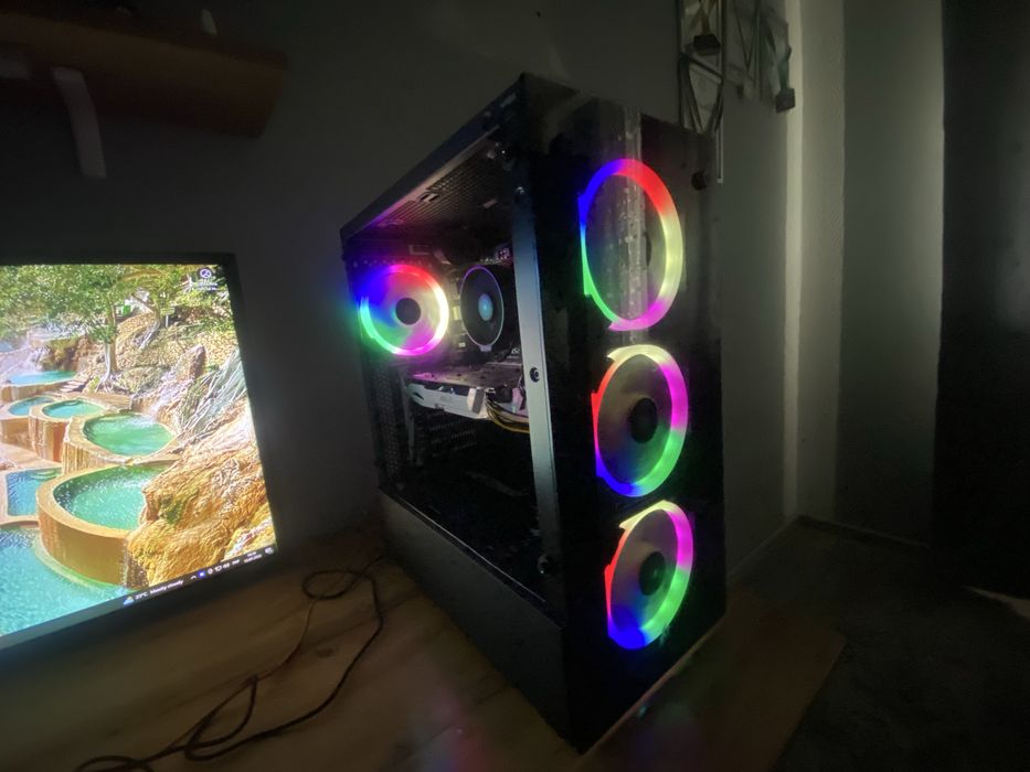 ігровий пк ryzen 5 2600 rx 480 8gb 16gb ddr4 256ssd