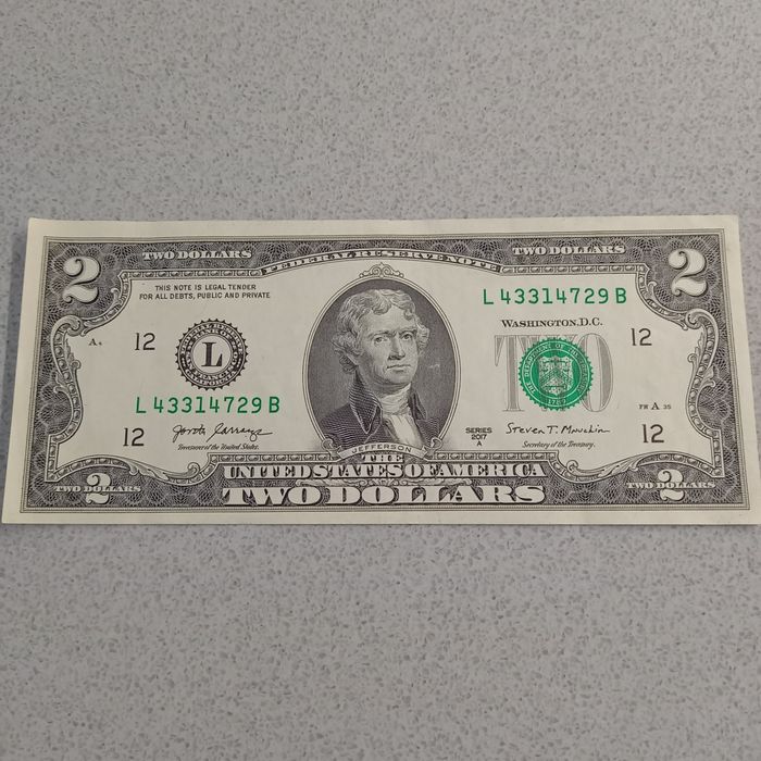 Banknoty Stanów Zjedoczonych