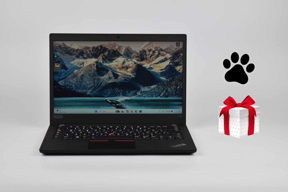 Lenovo ThinkPad T490 i5-8365U 16/24гб 14" IPS Ноутбук 256/512/1тб Ref
