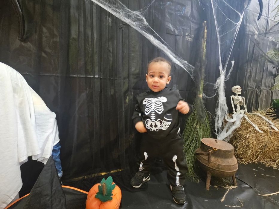 Fato Esqueleto Carnaval .