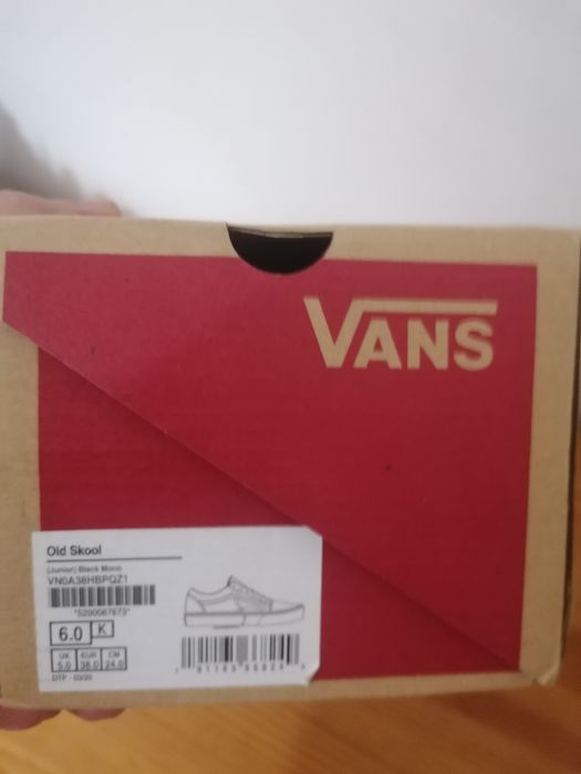 Vans 38 (Novas, usadas 1 vez)