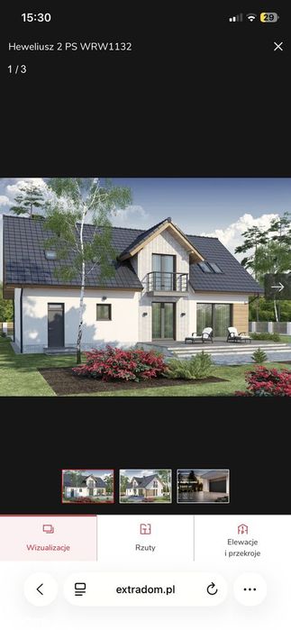 Działka budowlana z PnB/ Dom Heweliusz 2 PS/ 25x60/ 1506 m2