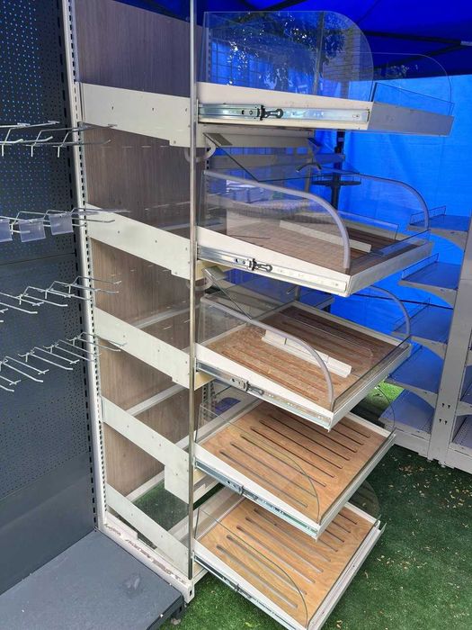 Regał piekarniczy regały piekarnicze meble sklepowe na pieczywo chleb