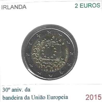 30 Anos da Bandeira da U. E. - 2015 - - Moedas Comemorativas de 2,00 €