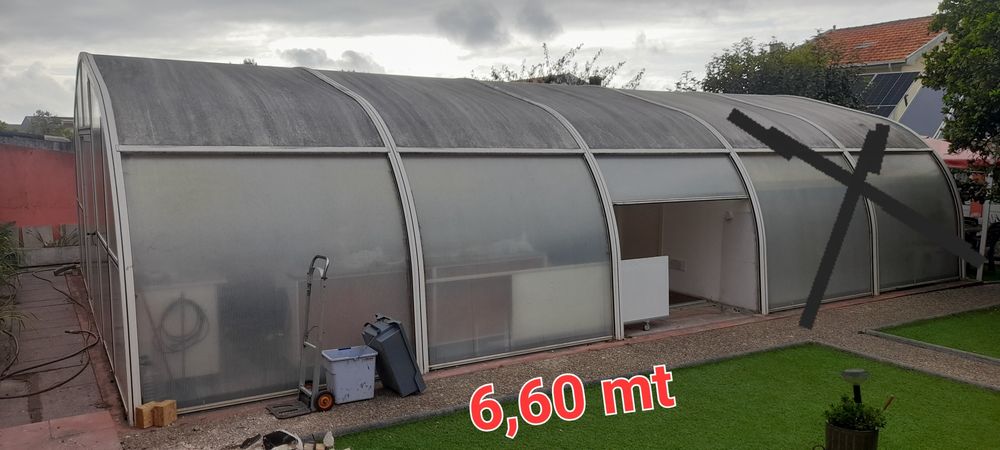 Vendo cobertura de piscina