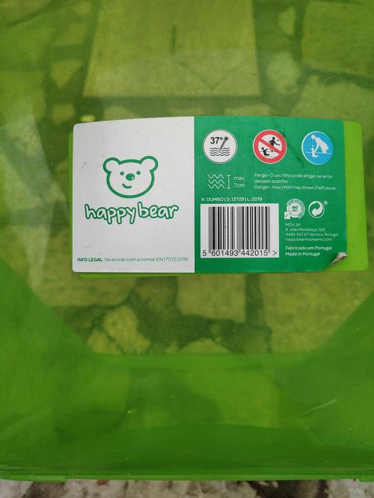 Banheira para bebé (Happy Bear)