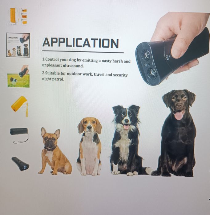 Ультразвуковой адаптер , отпугивание лая , средство для дрессировки