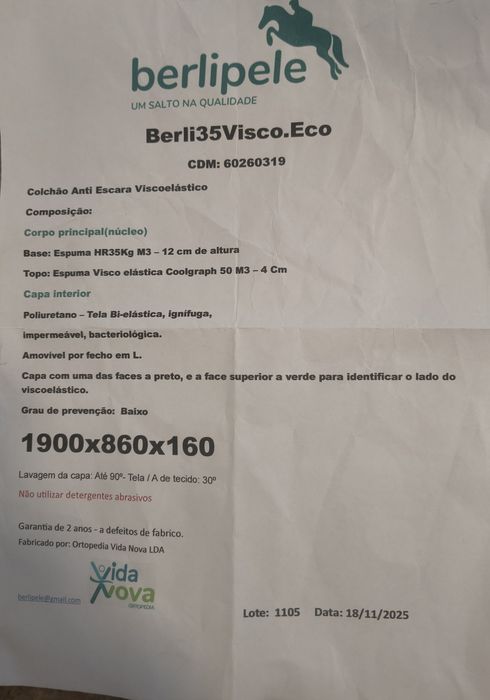 Cama articulada elétrica decúbito com garantia 2 anos