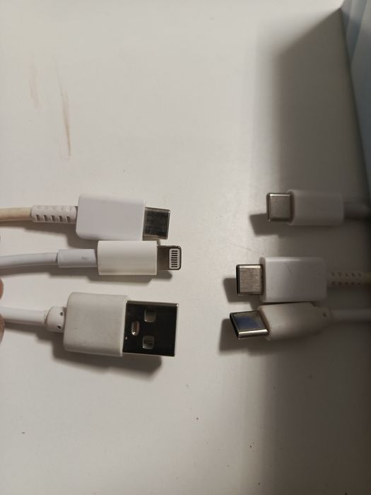 Kabel USB - C,  długość 1m trzy rodzaje