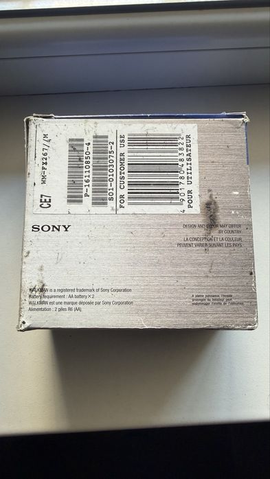 Кассетный плеер sony wm-fx 267