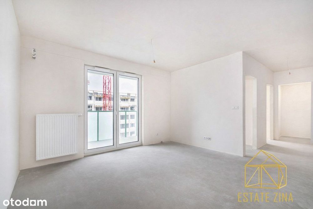Nowe 45 m²|3 pokoje|Balkon|City Vibe|669 tys